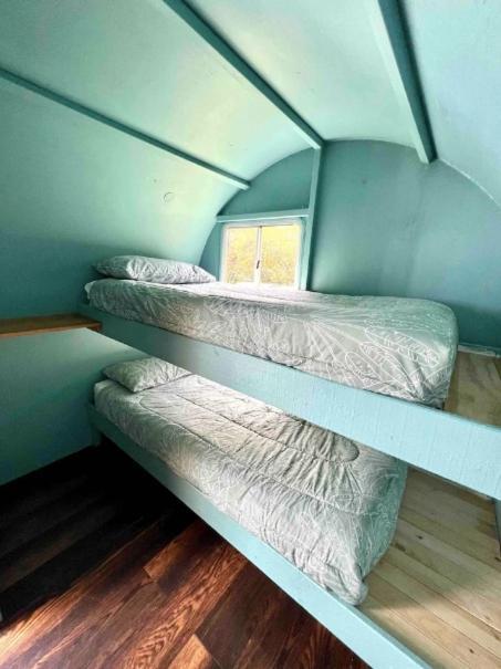 Coromandel Secluded Log Cabin Retreat Hikuai Buitenkant foto